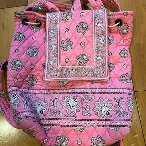 Vera Bradley paisley backpack